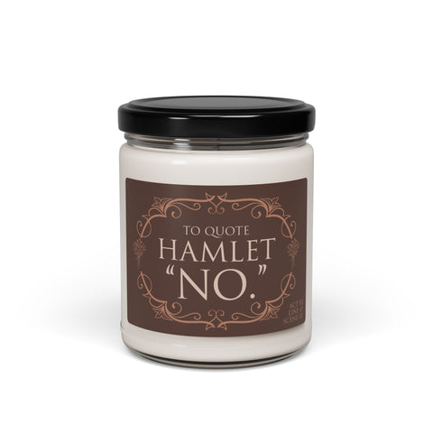 No Hamlet 9z Scented Candle | Shakespeare