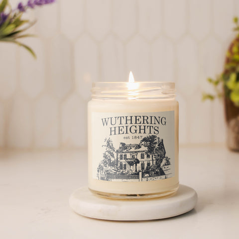 Wuthering Heights 9z Scented Candle | Bronte sisters