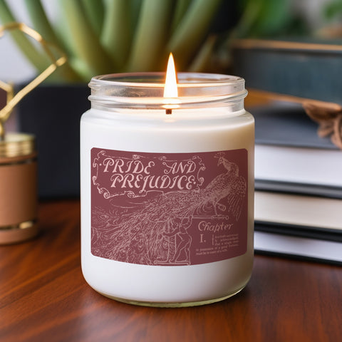 Pride and Prejudice 9z Scented Candle | Jane Austen