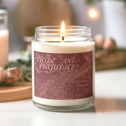 Pride and Prejudice 9z Scented Candle | Jane Austen