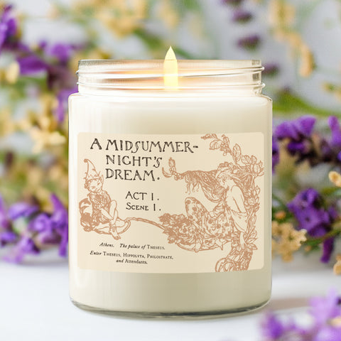 Midsummer Night's Dream 9z Scented Candle | Shakespeare