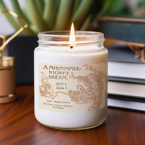 Midsummer Night's Dream 9z Scented Candle | Shakespeare