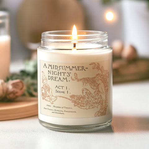 Midsummer Night's Dream 9z Scented Candle | Shakespeare