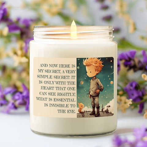 Invisible to the eye 9z Scented Candle | Little Prince
