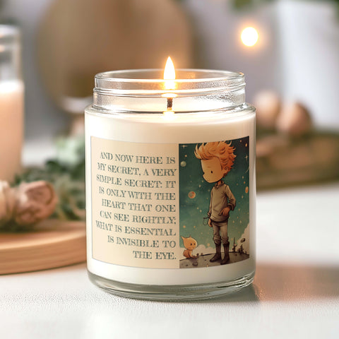 Invisible to the eye 9z Scented Candle | Little Prince