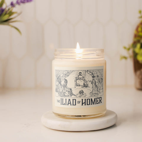 Homer 9z Scented Candle | The Iliad