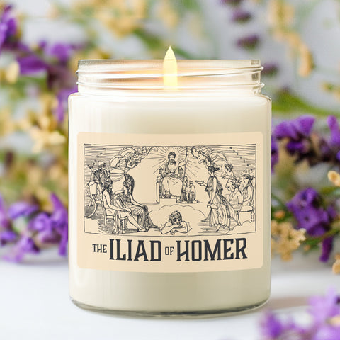 Homer 9z Scented Candle | The Iliad