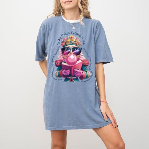 In my bookish nutcracker era | Christmas shirt for readers