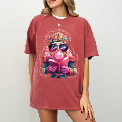 In my bookish nutcracker era | Christmas shirt for readers