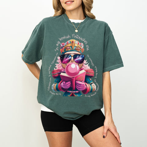 In my bookish nutcracker era | Christmas shirt for readers