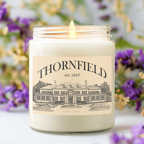 Thornfield 9z Scented Candle | Bronte sisters