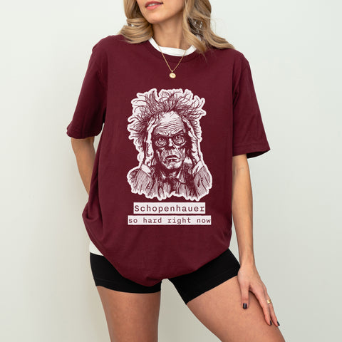 Schopenhauer so hard right now | Philosophers collection