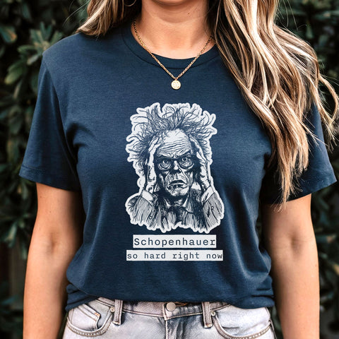 Schopenhauer so hard right now | Philosophers collection