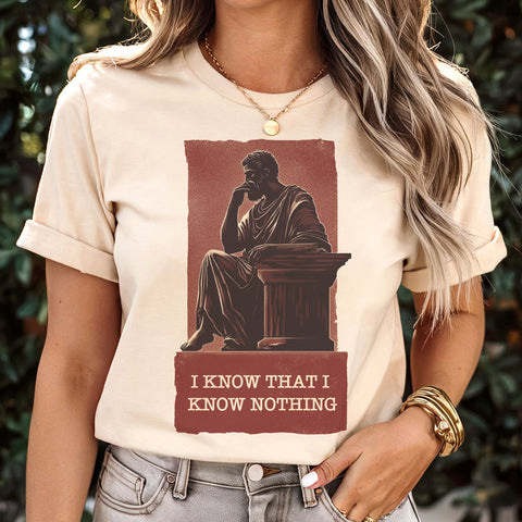 I know nothing | Philosophers collection