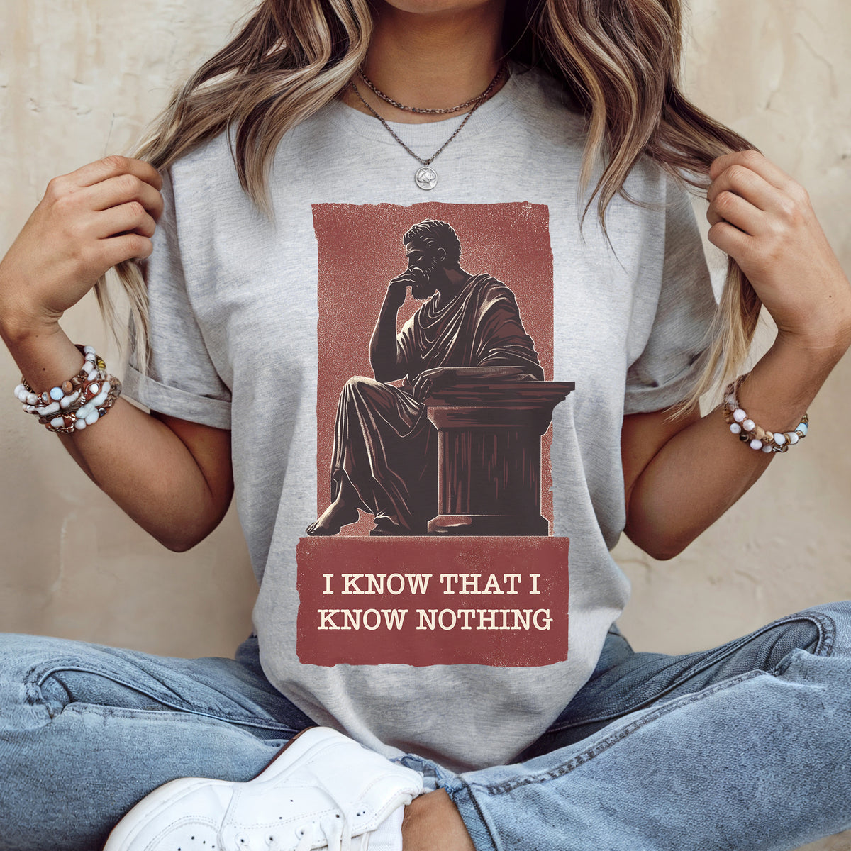I know nothing | Philosophers collection