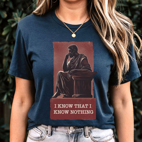 I know nothing | Philosophers collection