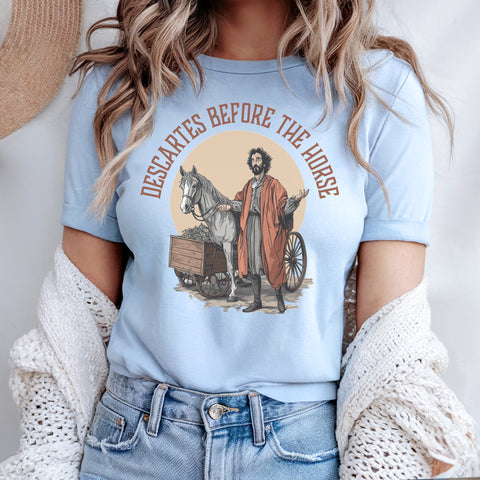 Descartes before the horse | Philosophers collection