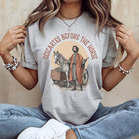 Descartes before the horse | Philosophers collection