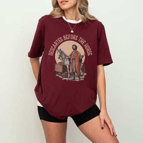 Descartes before the horse | Philosophers collection