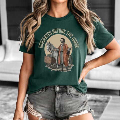 Descartes before the horse | Philosophers collection