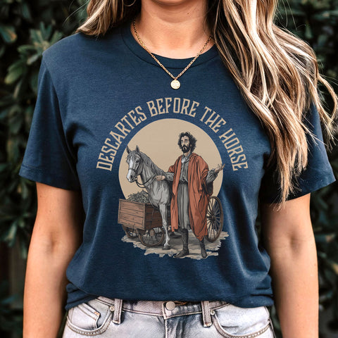 Descartes before the horse | Philosophers collection